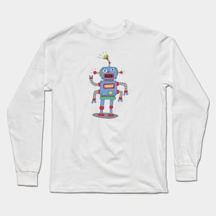 Robot with light Long Sleeve T-Shirt